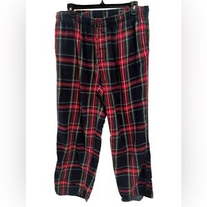 Lands’ End Men’s Pajama pants, Large, plaid